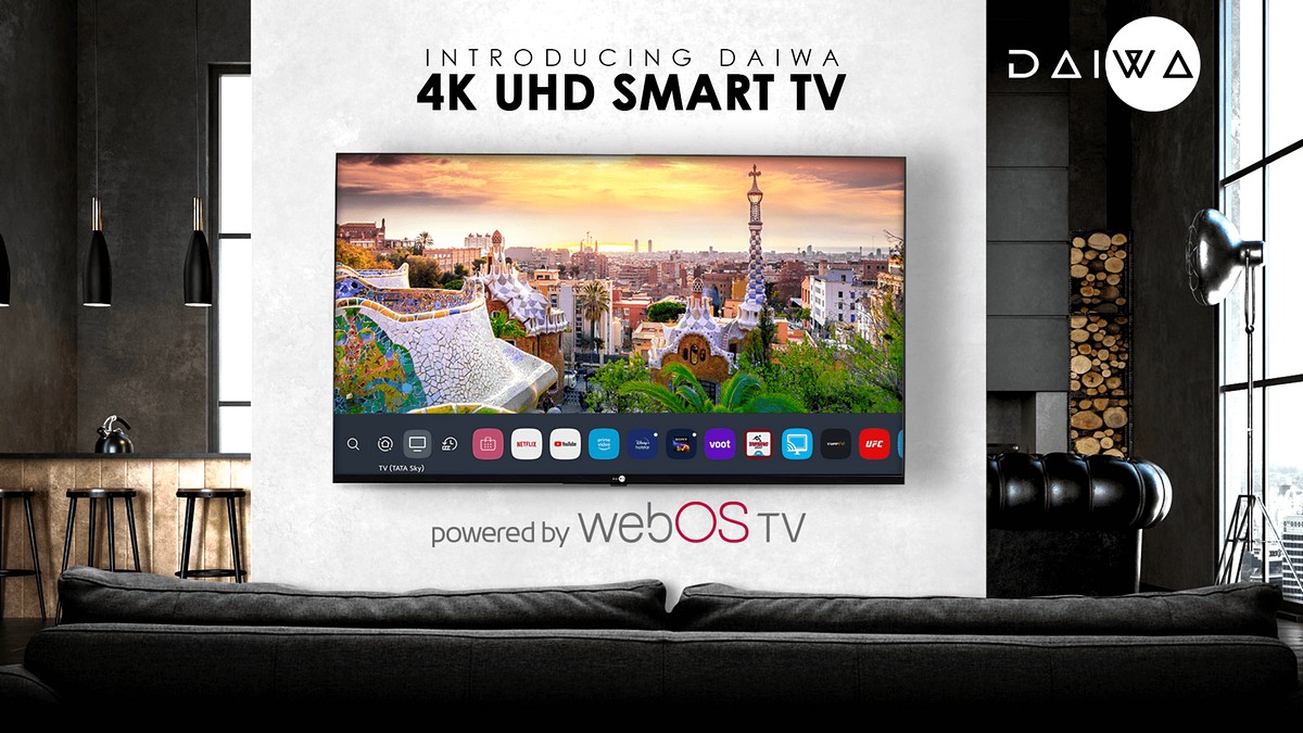 50-inch Daiwa D50U1WOS 4K TV launched in India, know price and features