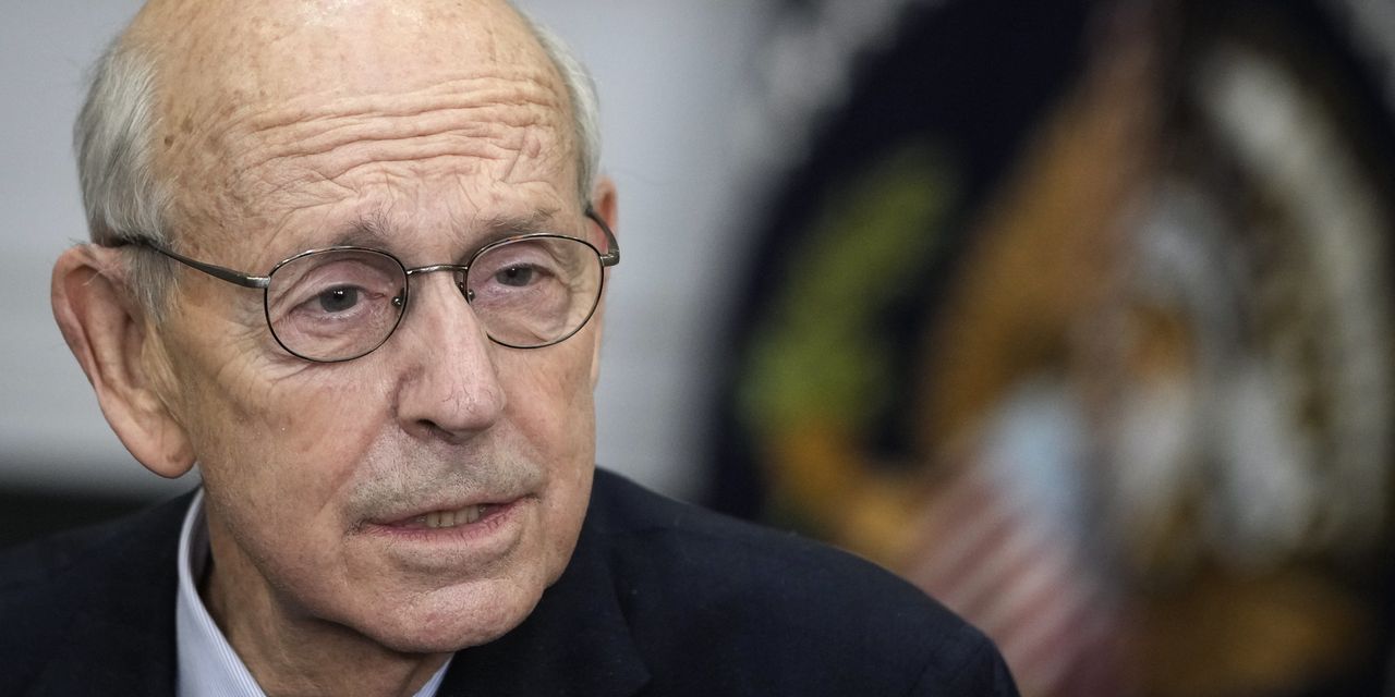 Supreme Court Justice Stephen Breyer retiring on Thursday at noon