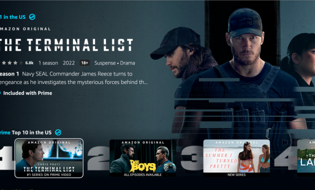 Amazon's Prime Video streamlines its user interface with a new look