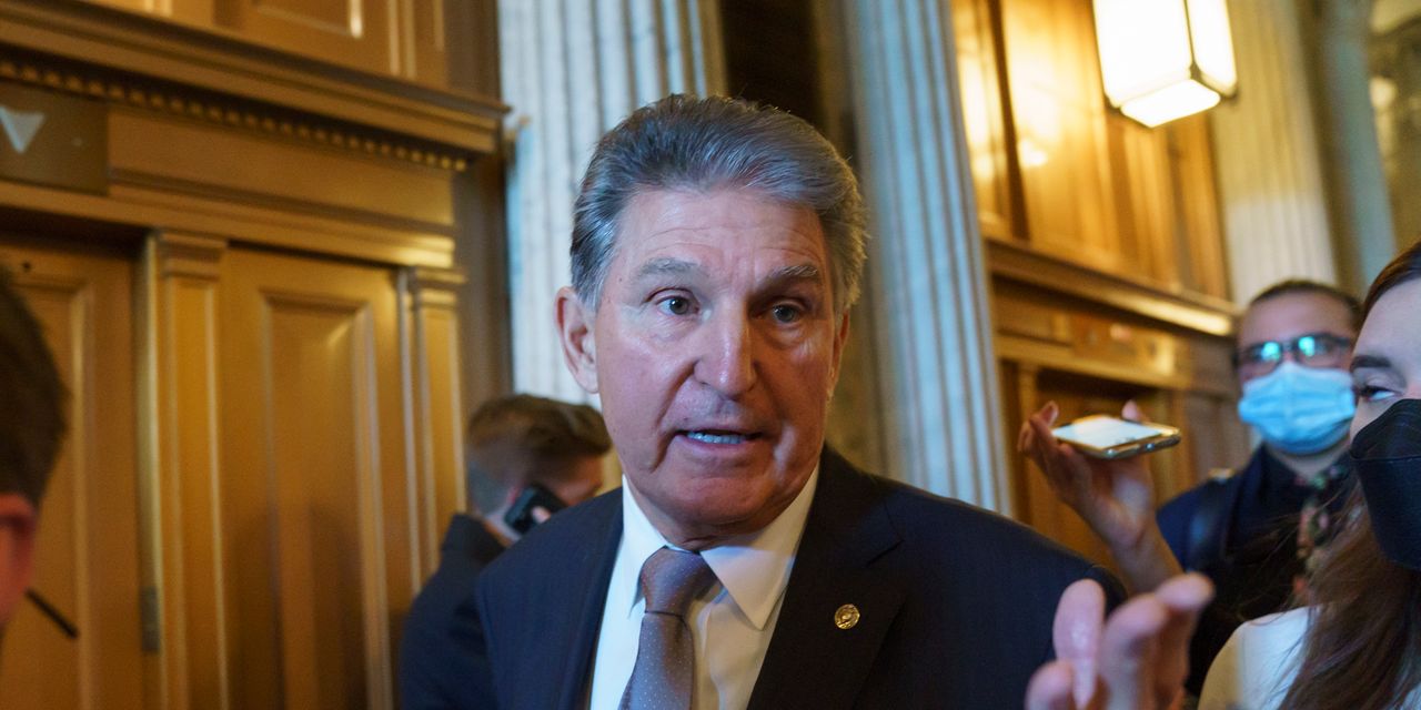 Sen. Joe Manchin balks at global minimum tax championed by Biden