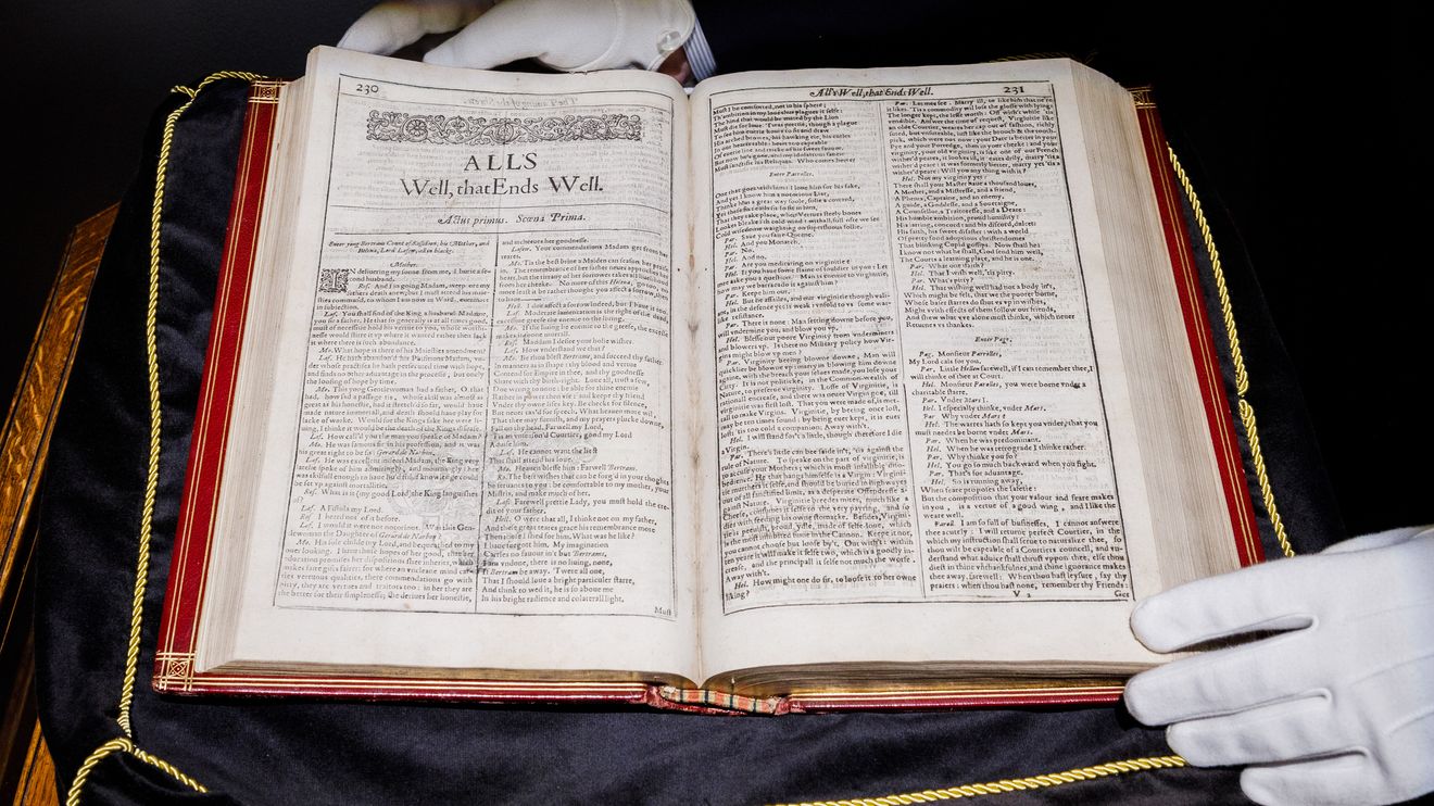 This 400-year-old Shakespeare book sold for nearly $2.5 million at auction