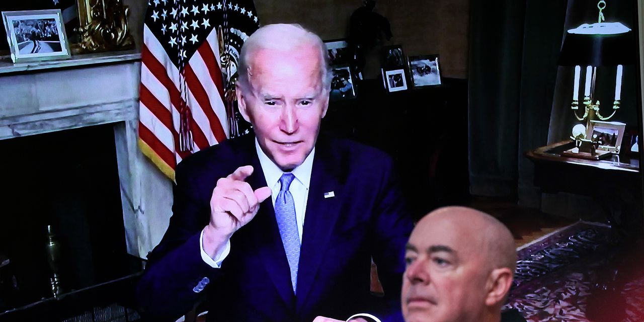 Biden to argue that Manchin-Schumer bill 'will lower costs' at event with CEOs, as Senate may be unable pass it this month