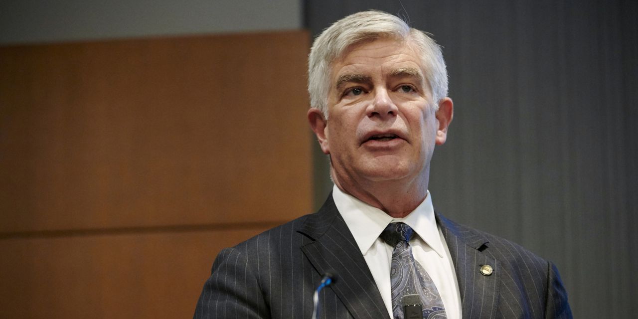 Fed's Harker: Inflation shoots up like a rocket, comes down like a feather