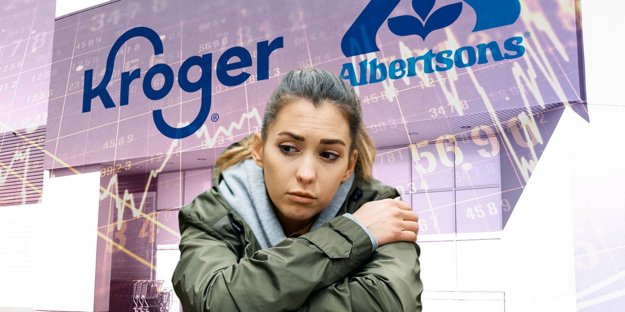 Kroger and Albertsons say their merger will help lower prices for struggling consumers. Not everyone is convinced.